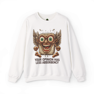 Opinion Has Less Absorbency – Flying Maxipad Sweatshirt